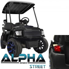 Club Car Precedent ALPHA Street Body Kit in Black
